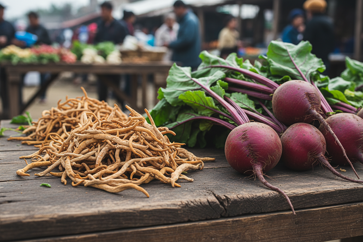 Cordyceps & Beetroot: The Science Behind Better Oxygen Flow
