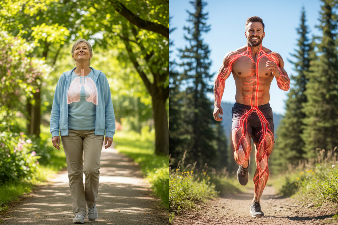 L-Arginine: Circulation Support for COPD Walking & Athlete Blood Flow