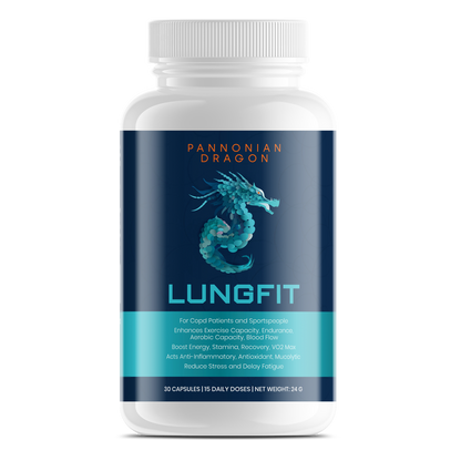 LUNGFIT - ultimate supplement for COPD and sportspeople – 30 Vegan Capsules