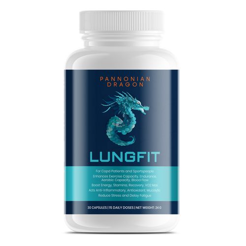 LUNGFIT - ultimate supplement for COPD and sportspeople – 30 Vegan Capsules