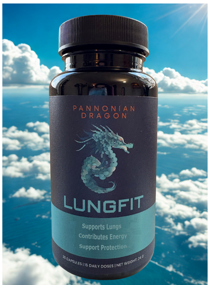 LUNGFIT – Premium Respiratory Support & Endurance Supplement – 30 Vegan Capsules