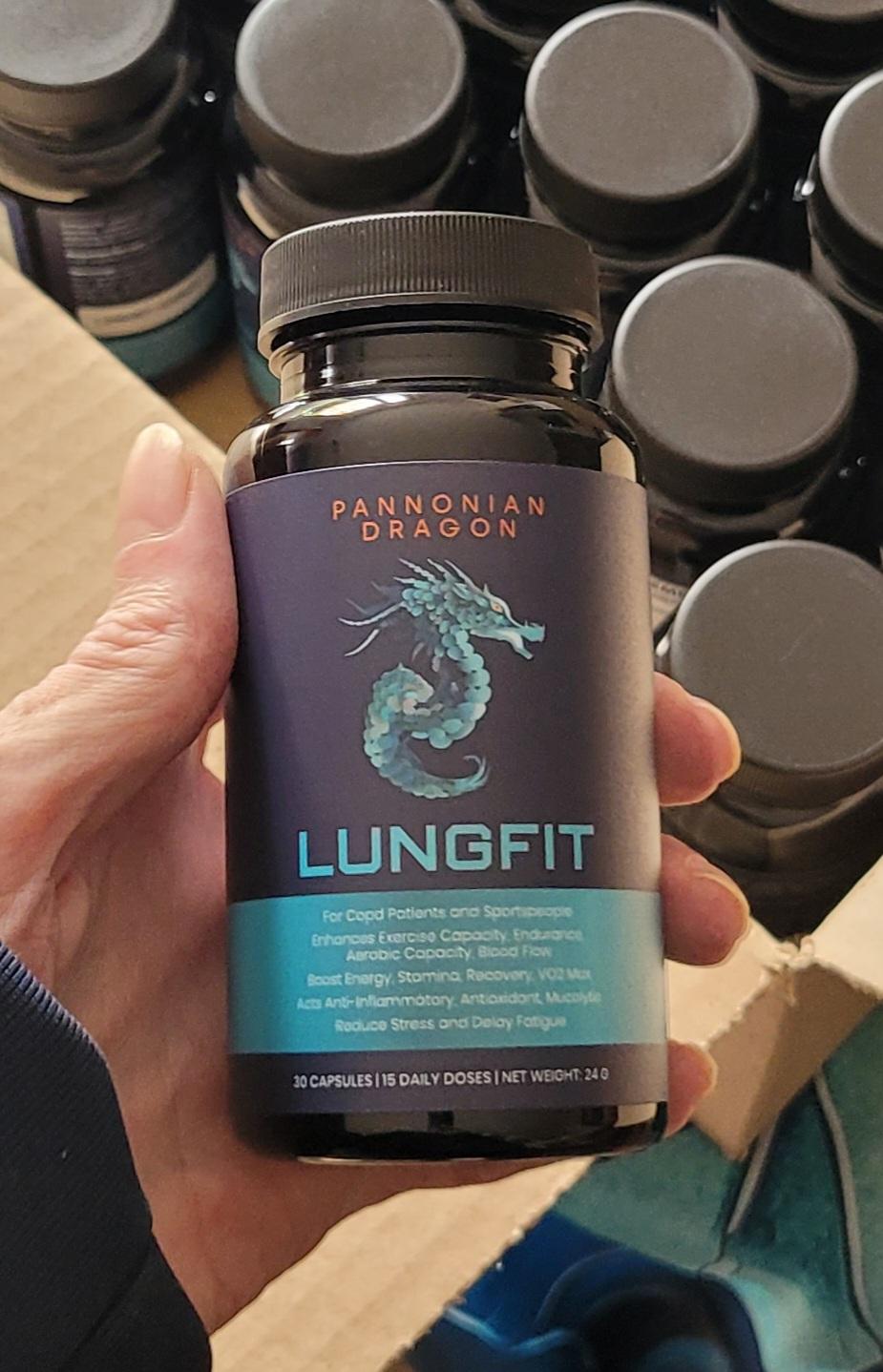 LUNGFIT - ultimate supplement for COPD and sportspeople – 30 Vegan Capsules