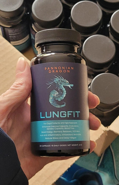 LUNGFIT - ultimate supplement for COPD and sportspeople – 30 Vegan Capsules