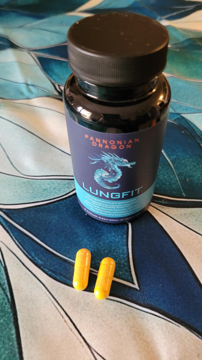 LUNGFIT - ultimate supplement for COPD and sportspeople – 30 Vegan Capsules