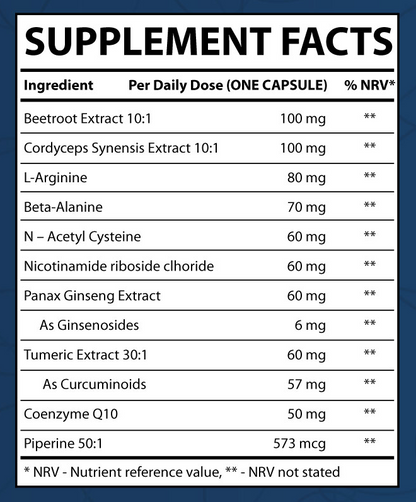 LUNGFIT – Premium Respiratory Support & Endurance Supplement – 30 Vegan Capsules